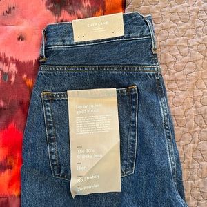 NWT Everlane 90’s Cheeky Jean high rise sz 29